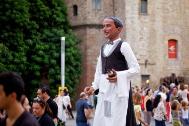 Giants Parade in Barcelona La Mercè Festival 2013