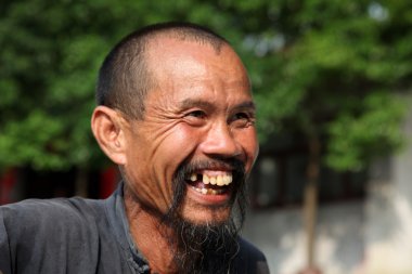 yangshuo, guangxi bölge Çinli balıkçı
