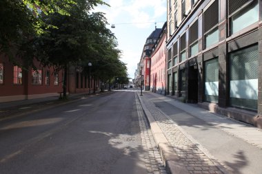 eski sokak Oslo, Norveç
