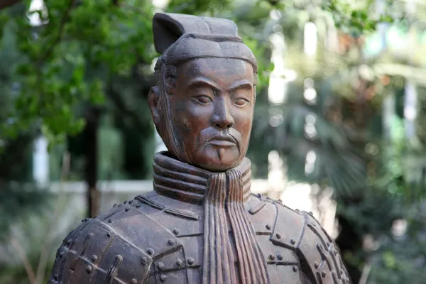 Guerreiros de terracota famosos em XiAn, Qin Shi Huang — Fotografia de Stock