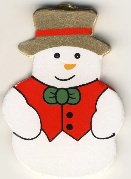 Feliz muñeco de nieve —  Fotos de Stock
