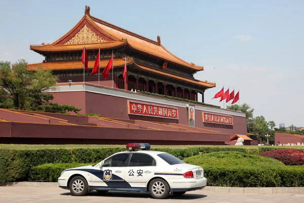 Tienanmen bramy (Brama Niebiańskiego spokoju), — Zdjęcie stockowe