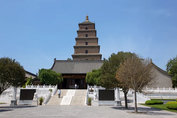 Pagoda gigante dell'oca selvatica, Cina, Xian — Foto Stock