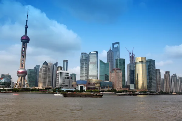 Arranha-céus de Xangai, China — Fotografia de Stock