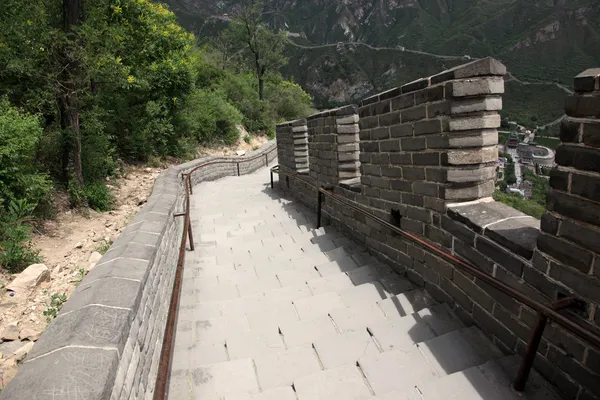 Nagy fal, Peking, Kína — Stock Fotó
