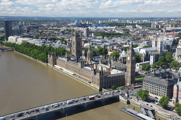 Big Ben og Parlamentet i London, Storbritannia – stockfoto