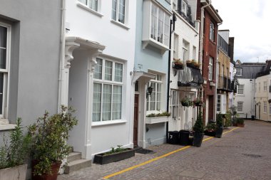 Londra'daki tipik İngiliz evleri