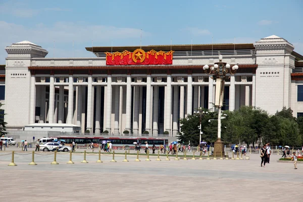 BEIJING - JUNE 11: National Museum of China on Tiananmen Square — Stock Photo, Image