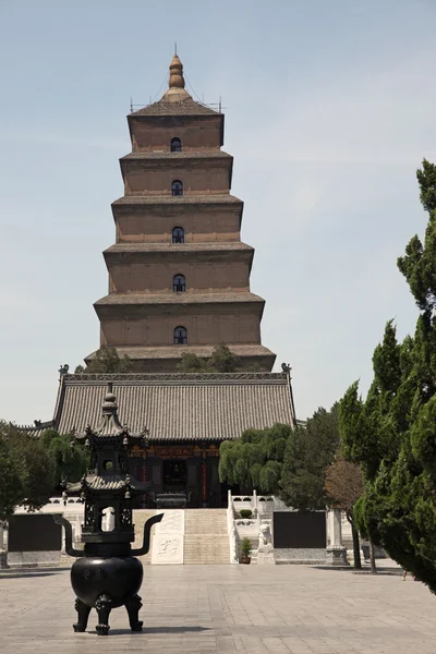 Pagoda gigante del ganso salvaje, China, Xian —  Fotos de Stock