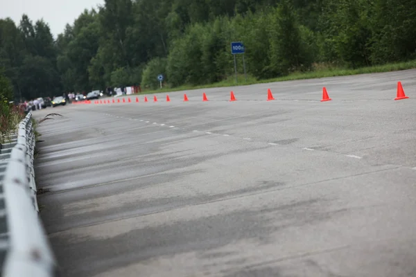 Спортивний гоночний автомобіль — стокове фото