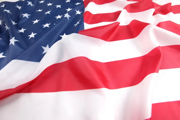 Flapping flag USA con onda —  Fotos de Stock