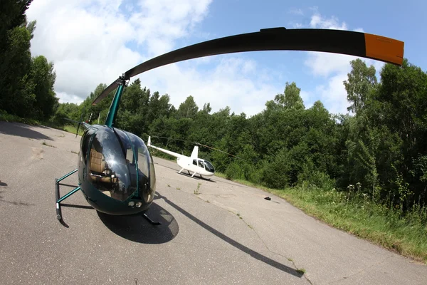 Helicóptero — Fotografia de Stock