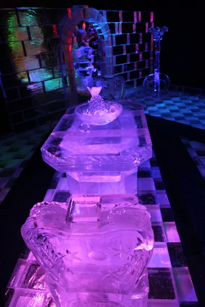 氷の彫刻 — ストック写真
