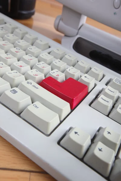 Office work place with computer — Stock Photo, Image