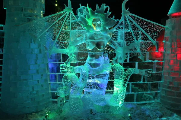 Ice sculptures — Stock Photo, Image