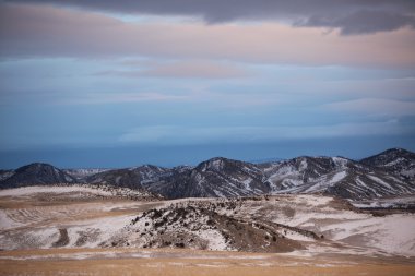 çayır otları ve bridger dağlar, park ilçe, montana, ABD