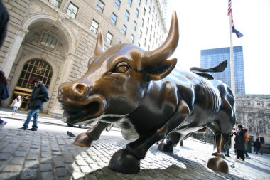 NY wall street boğa