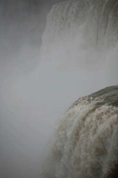 American falls - niagara téli idő — Stock Fotó