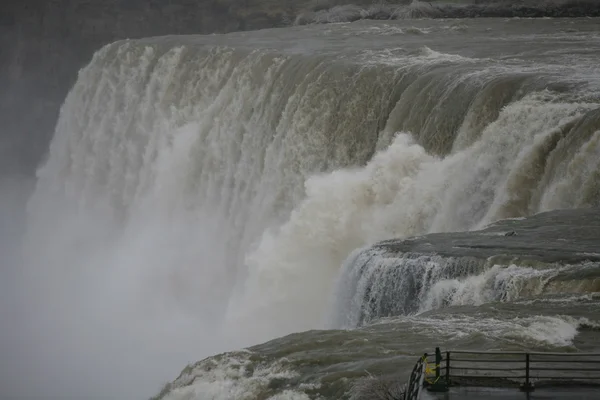 American Falls - Niagara in winter time — Stock Photo, Image