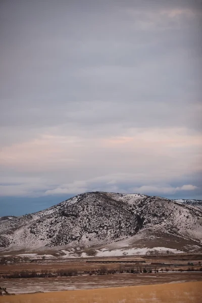 Çayır otları ve bridger dağlar, park ilçe, montana, ABD — Stok fotoğraf
