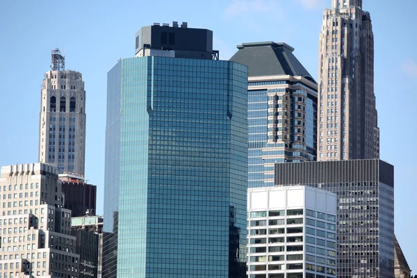 New York City Manhattan skyscrapers — Stock Photo, Image