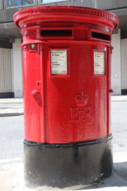 london St kırmızı mesaj kutusu