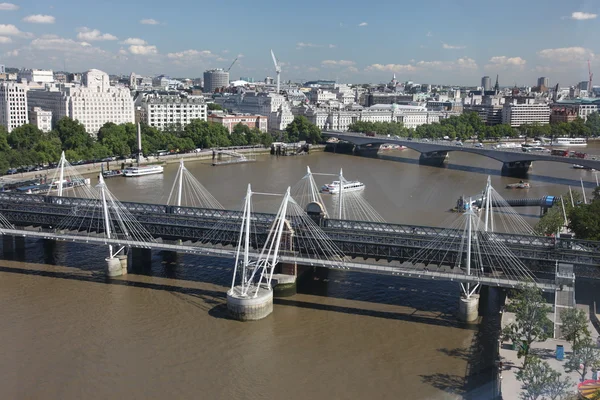 Panorama över London — Stockfoto