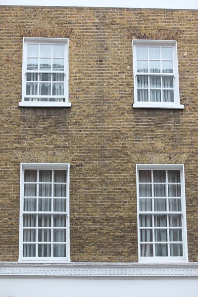 Klasyczne wiktoriański dom w Londynie — Zdjęcie stockowe