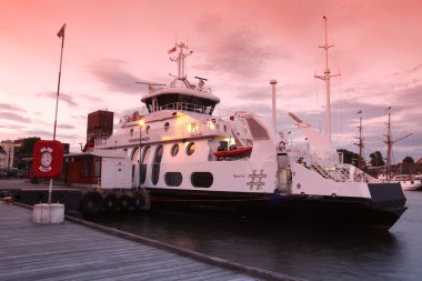 Lüks Yatlar port Oslo, Norveç