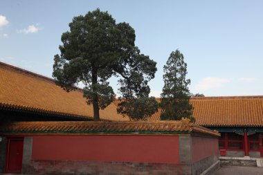 En iyi turizm merkezi - Bei-Hai (Kuzey Gölü) Parkı Pekin, Çin