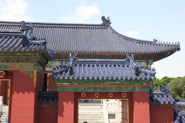 Architekturdetails in der verbotenen Stadt, Peking, China — Stockfoto