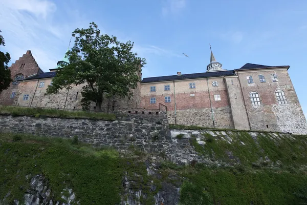 Oslo, Norvégia Akershus kastély és vár — Stock Fotó