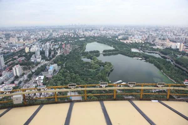 Θέα της πόλης, Πεκίνο, Κίνα — Φωτογραφία Αρχείου