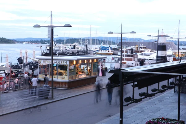 Porto de Oslo — Fotografia de Stock
