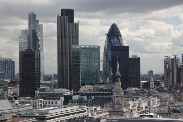 Vy av staden, london, england — Stockfoto