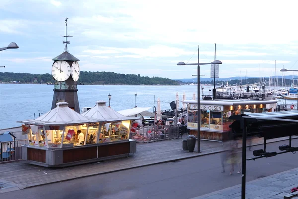 Hamnen i oslo — Stockfoto