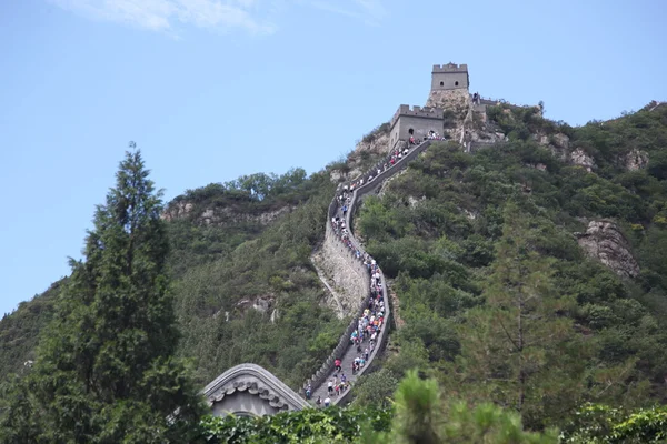 Große Mauer, Peking, China — Stockfoto