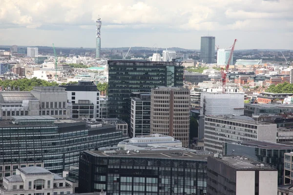 Вид на город, Лондон, Англия — стоковое фото