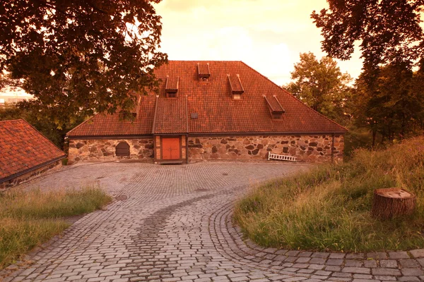 Akershus fästning i oslo, Norge — Stockfoto