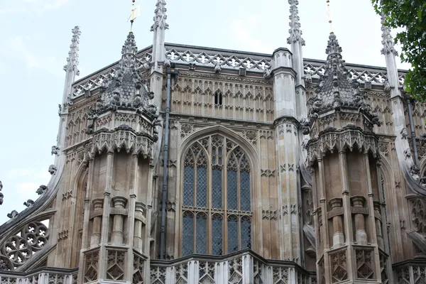 Casas del Parlamento, Westminster Palace, Londres arquitectura gótica — Foto de Stock