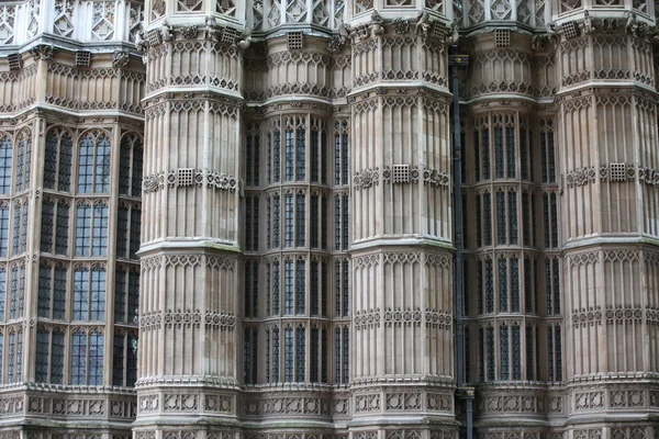 Casas del Parlamento, Westminster Palace, Londres arquitectura gótica —  Fotos de Stock