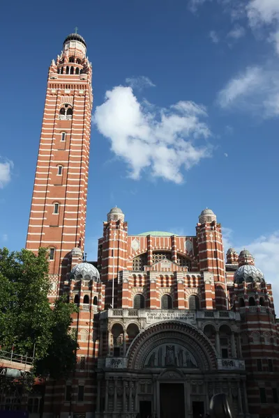 Londra'daki Westminster cathedral. — Stok fotoğraf