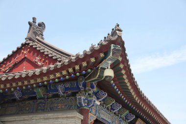 büyük vahşi kaz Pagodası. Xian, Çin