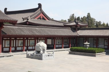 büyük vahşi kaz Pagodası. Xian, Çin