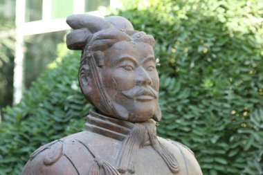 terracotta asker, yüksek rütbeli subay
