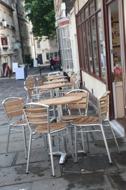 sokak bir kafede, bath, İngiltere