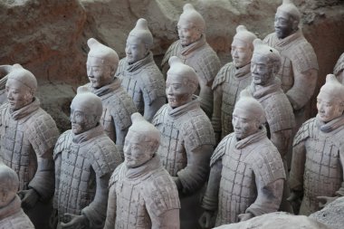 Terracotta savaşçıları Xian, Çin