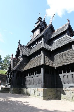 gol savmak millet Müzesi Oslo, eski ahşap kilise kilise