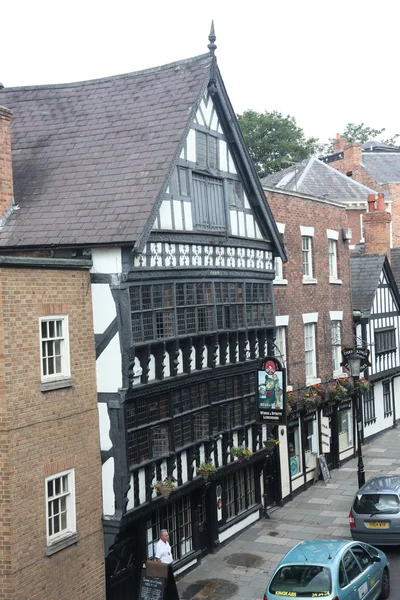 Street of Chester, UK — стоковое фото