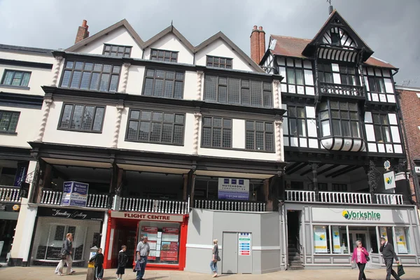 Altbau in chester, england, uk — Stockfoto